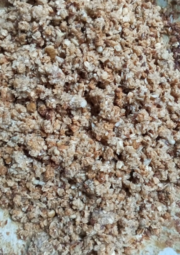Una foto de Granola súper rica y sana