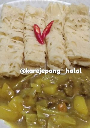 Foto resep Roti Jala Kuah Kare Jepang