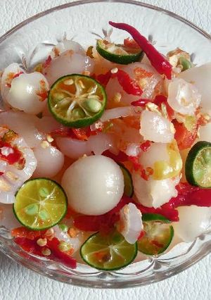 Foto resep Asinan Rambutan kekinian