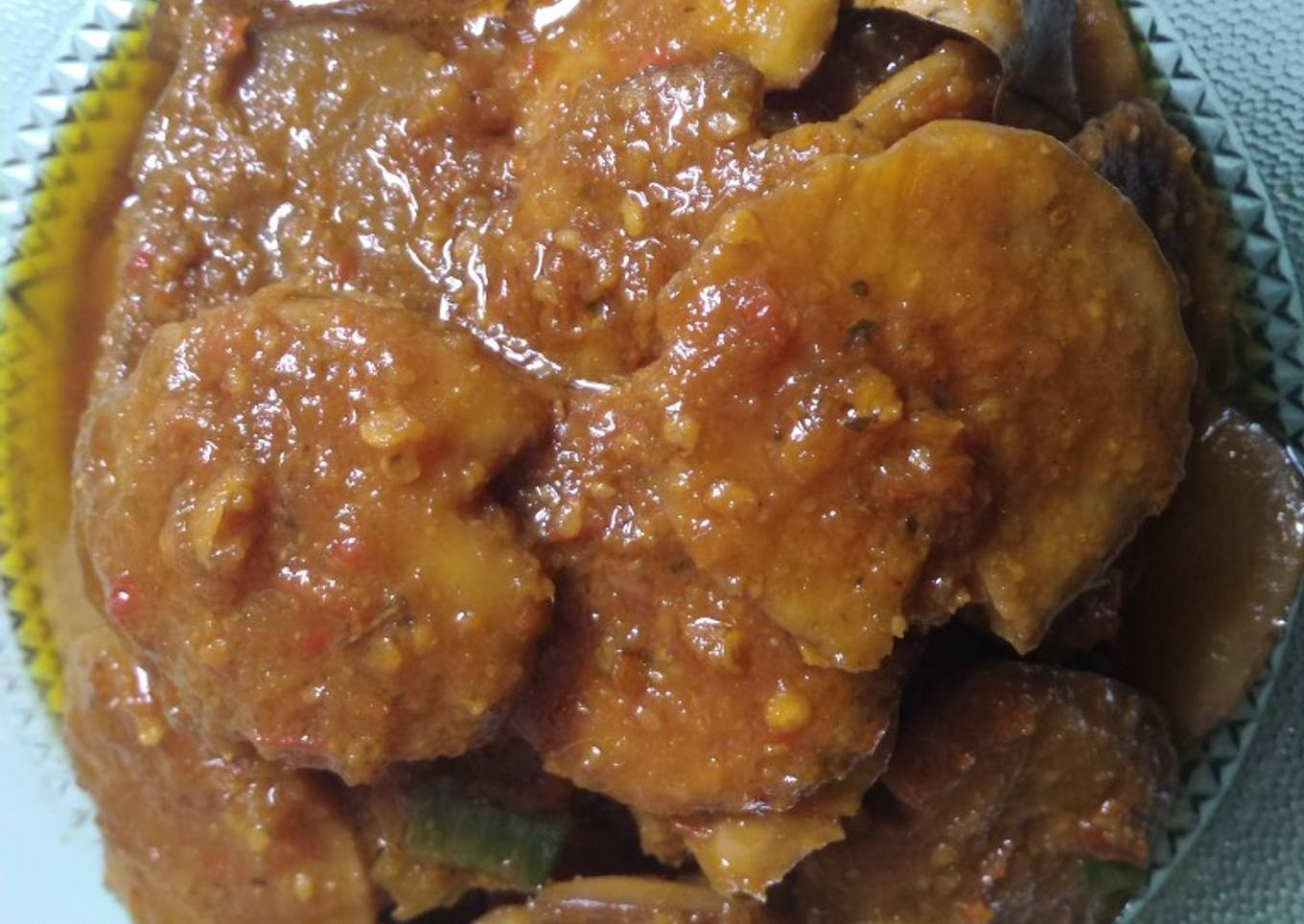 Semur jengkol pedas & empuk