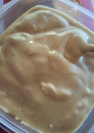 Una foto de Helado de plátano y queso fresco batido 0%