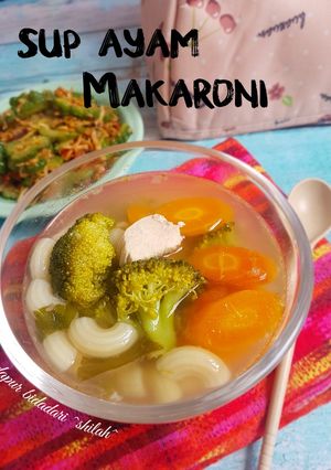 Foto resep Sup Ayam Makaroni