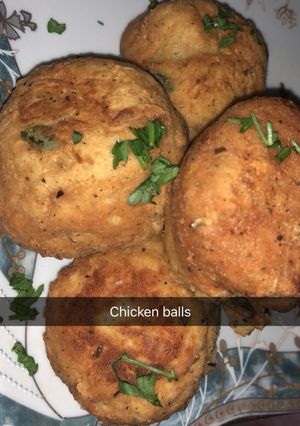 A picture of Chicken balls.