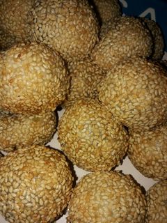 Foto resep Onde-onde keju kacang ijo