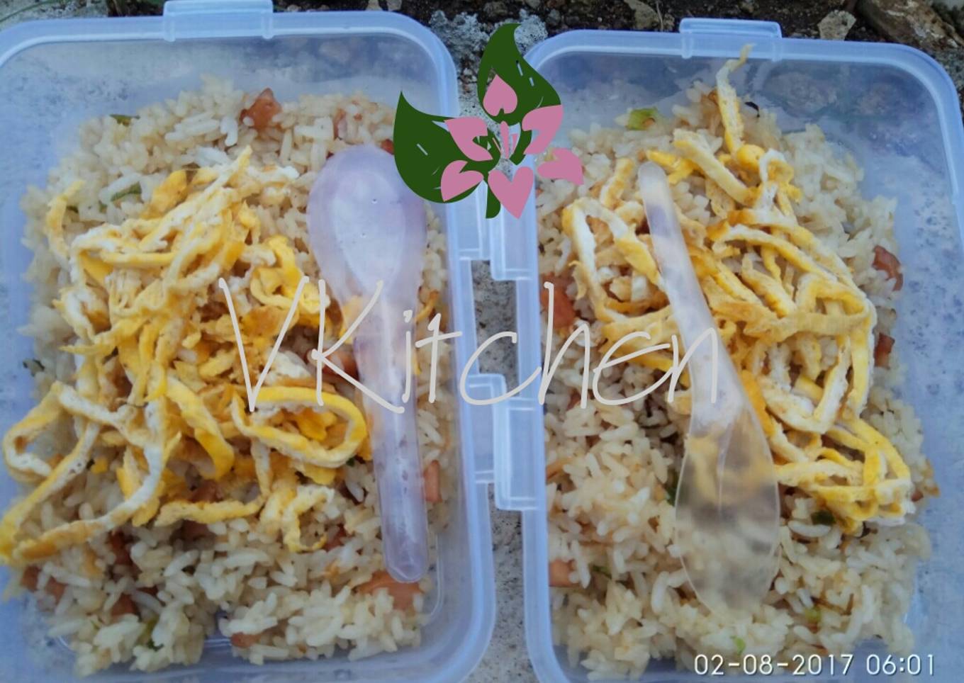 Nasi Goreng Kilat #Bekalsekolah Anak Mama
