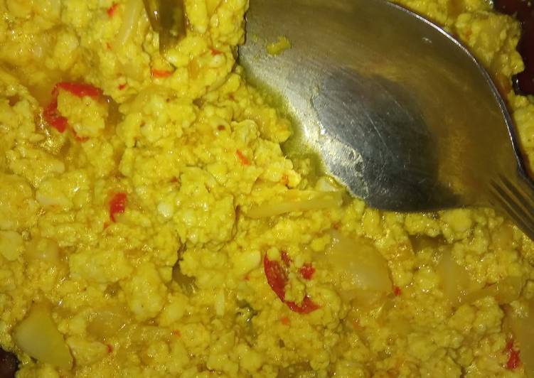 Pepes / botok tahu jamur