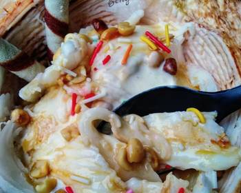 Popular Cuisine Coconut icecream dessert fusion recipe Delicious Simple