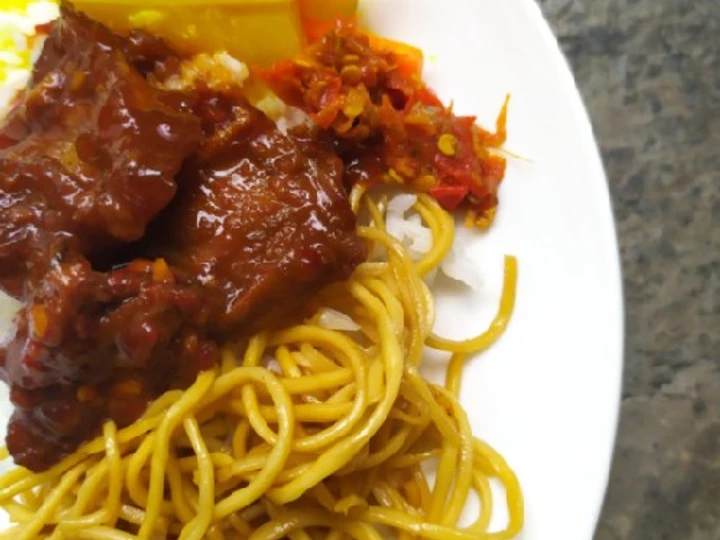 Langkah Mudah untuk Menyiapkan Resep Nasi Krengsengan Daging yang Enak Banget Anti Ribet, Mantap Sekali