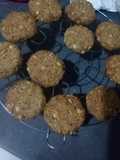 Galletitas saludables de maní, avena y coco, sin azúcar
