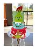 Pastel de Grinch