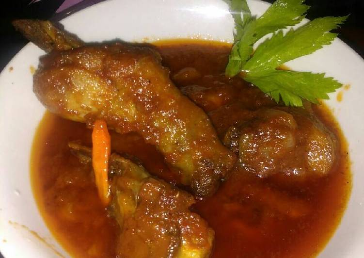 Resep Ayam Saus Merah yang Menggugah Selera
