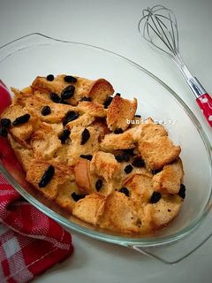 Foto resep Raisin Bread Pudding