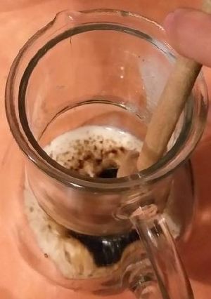 Una foto de Agua de horchata de concentrado
