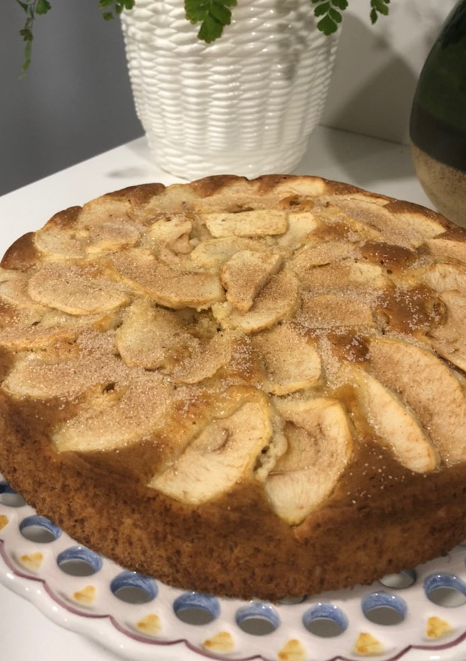 Una foto de Bizcocho de manzana