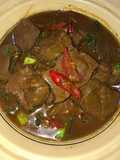 Semur hati sapi