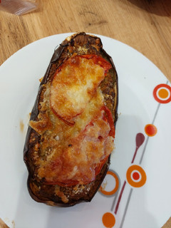 Töltött padlizsán recept fotója