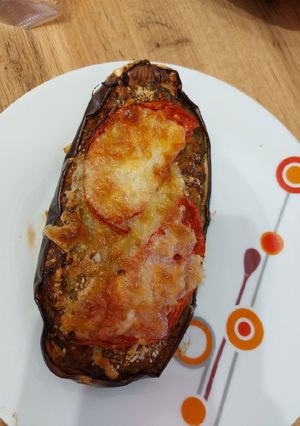 Töltött padlizsán recept fotója