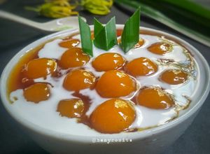 Foto resep Kolak Biji Salak /Jenang Grendul / Bubur Candil Labu Kuning