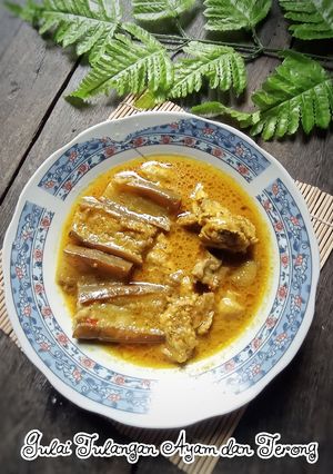 Foto resep Gulai Tulangan Ayam dan Terong