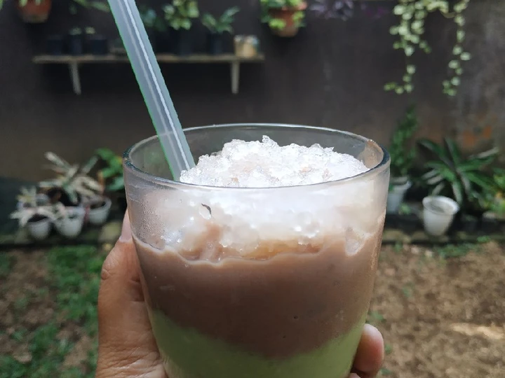 Langkah Gampang Membikin Resep Alpukat kocok Milo yang Lezat Anti Ribet, Lezat