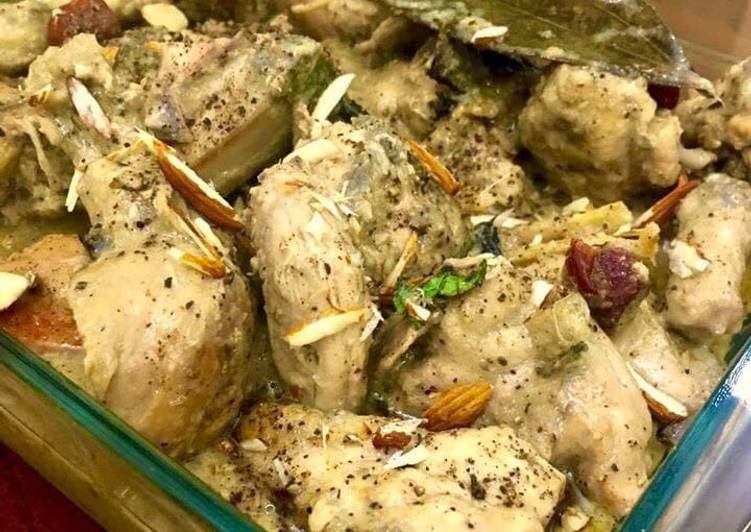 Simple Way to Prepare Favorite Chicken White Qorma