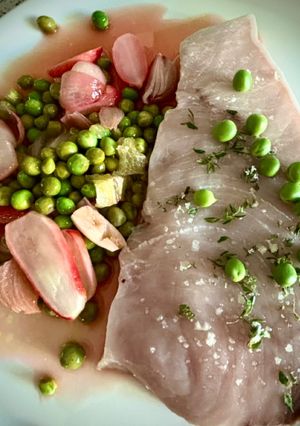 Une photo de Espadon aux saveurs d’été