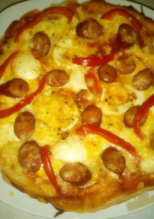 O poză a rețetei Pizza la tigaie.