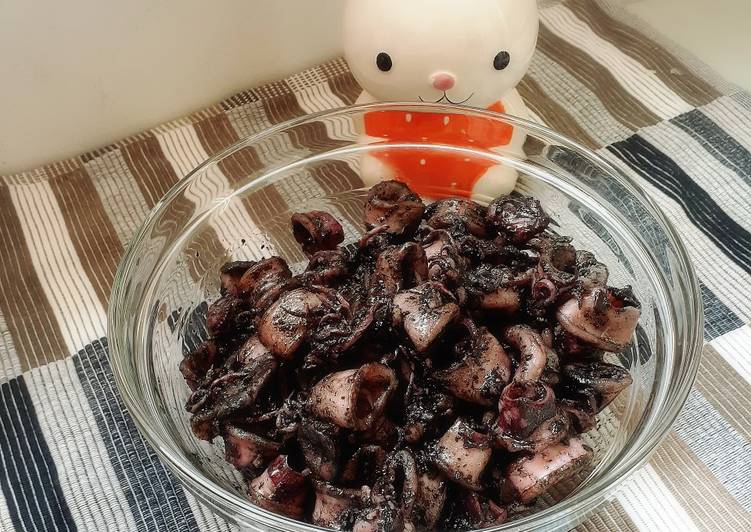 Bumbu memasak TUMIS CUMI HITAM Simple yang enak