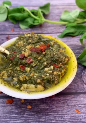 รูปของ Thai Green pesto เพสโต้เขียว