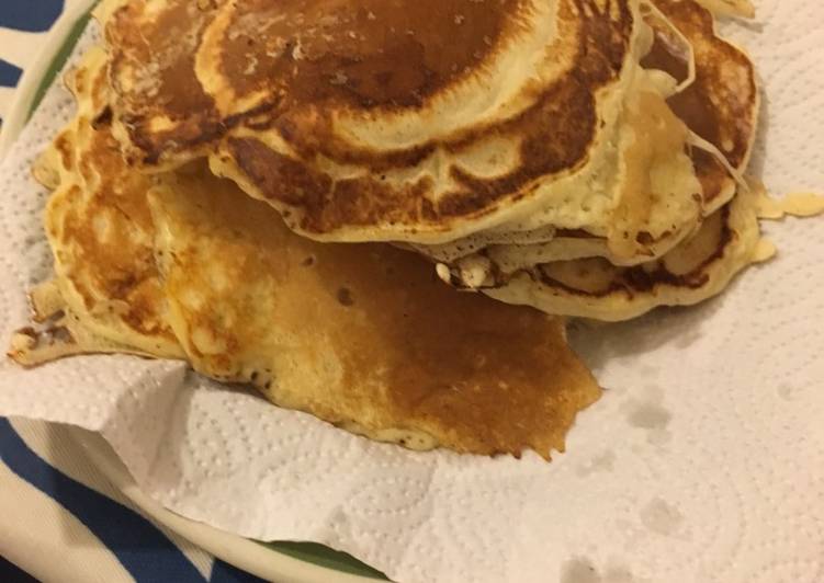 Simple Way to Prepare Super Quick Homemade Fluffy Pancakes