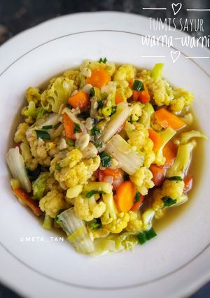 Foto resep Tumis Sayur Warna - Warni