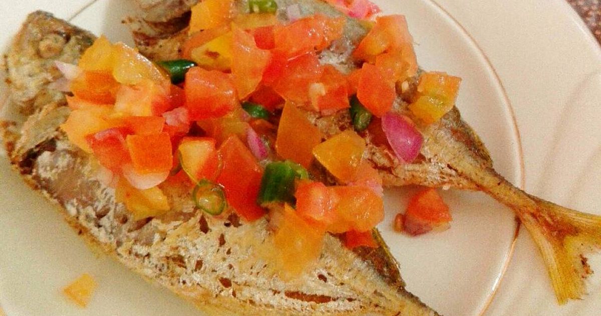 #Pr_recook masakan pedas Kembung goreng siram sambal dabu dabu