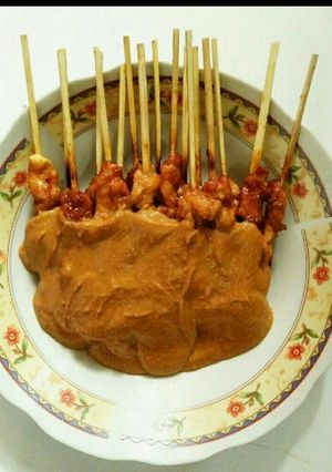Foto resep Sate ayam Ponorogo ala mamajiban