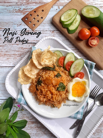 Resep Nasi Goreng Poll Pedas yang Enak