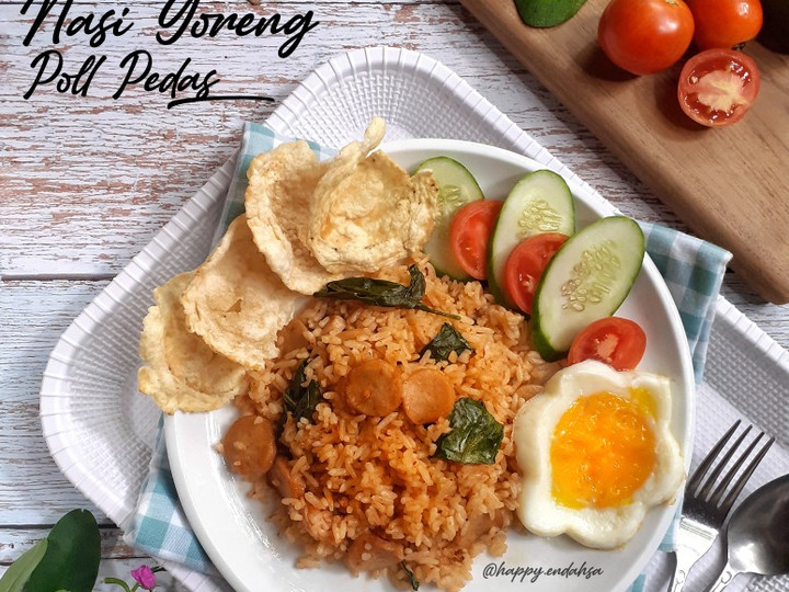 Resep Nasi Goreng Poll Pedas yang Enak