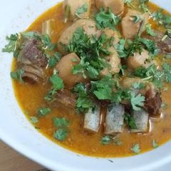 A picture of Arvi Gosht.