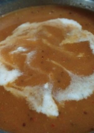 A picture of Tomato soup.
