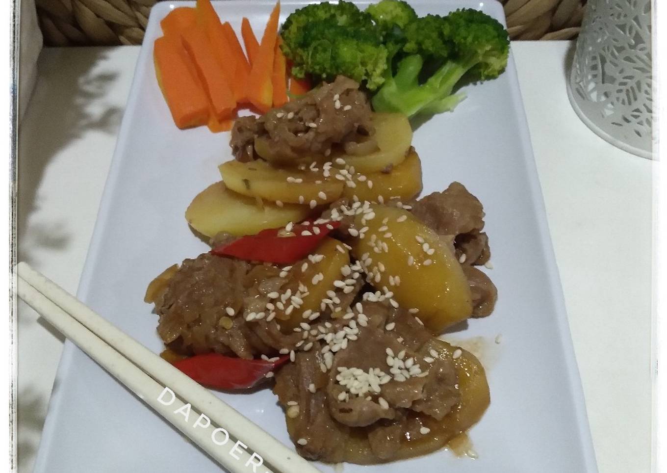 235. Beef Slice Potato