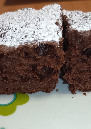 Eperdzsemmel töltött bögrés kakaós sütemény recept fotója