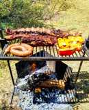 Morrones rellenos a la parrilla