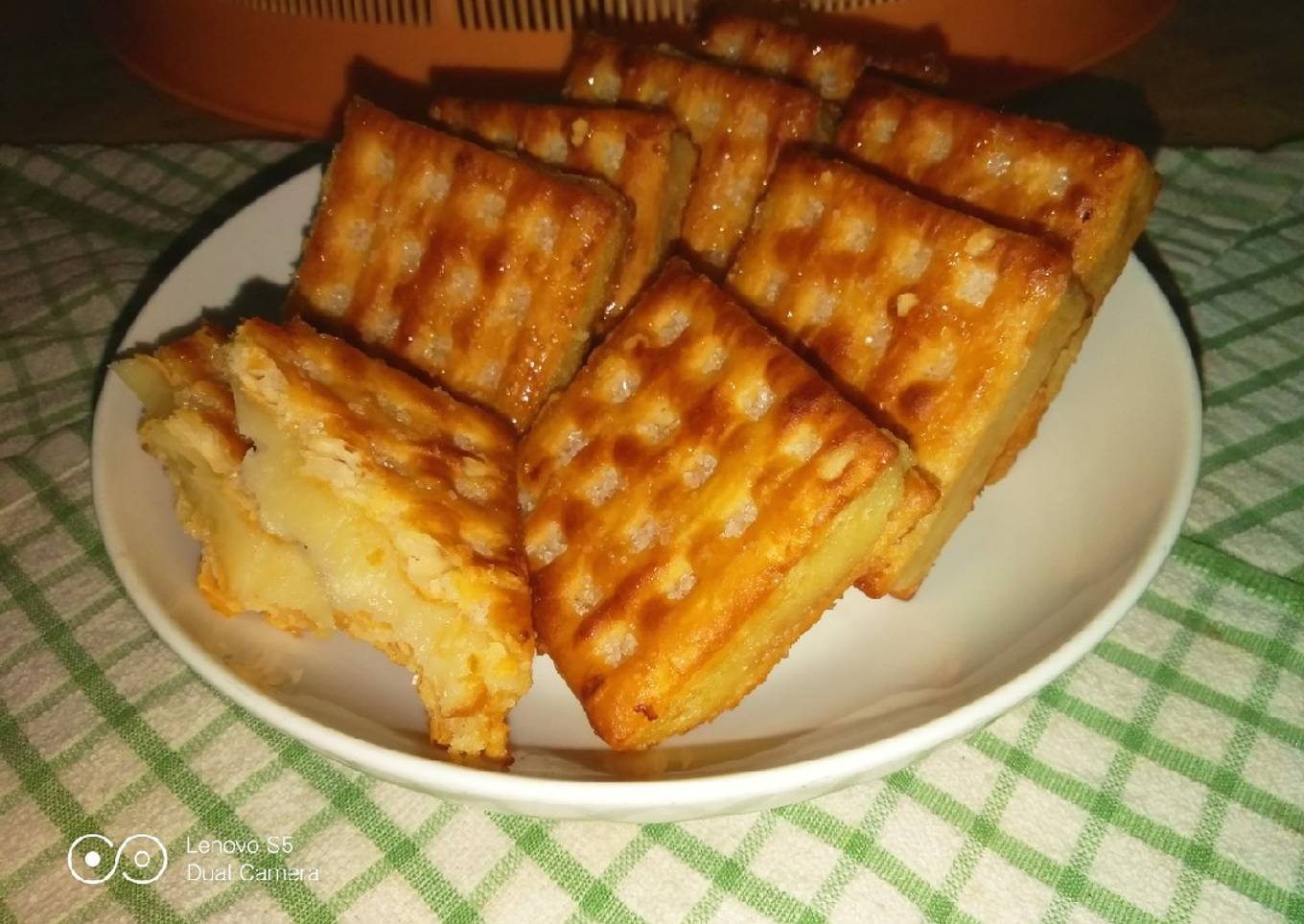 Sandwich gabin vla susu (ekonomis untuk usaha)