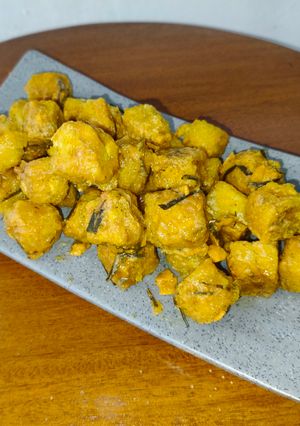 Foto resep Tahu Popcorn Telur Asin