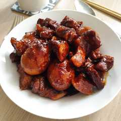 A picture of Babi Kecap ala Dapurku (Non Halal).