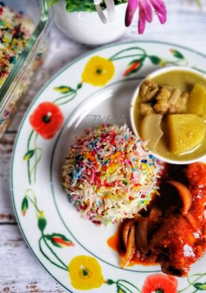 Gambar Nasi hujan panas merdeka #ChefZam