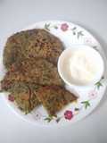 Stuffed Palak Paratha