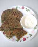Stuffed Palak Paratha