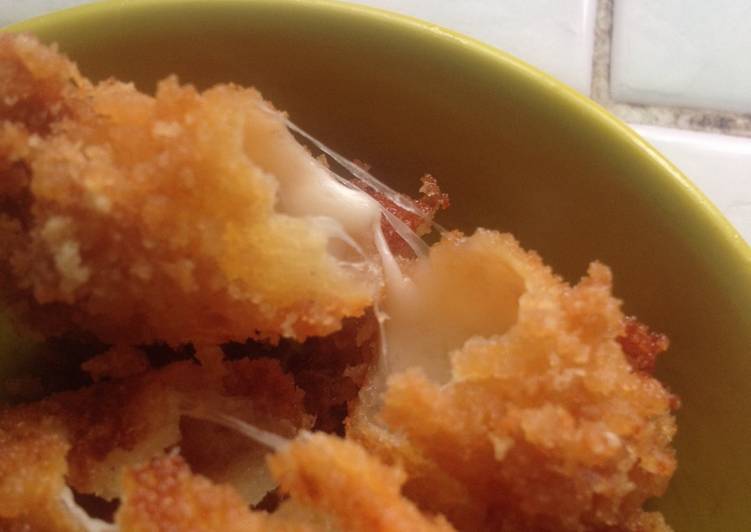 Resep Fried Mozarella cheese stick Anti Gagal