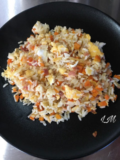 Una foto de Arroz tres delicias a mi manera
