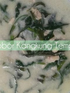 Foto resep Bobor Kangkung Tempe