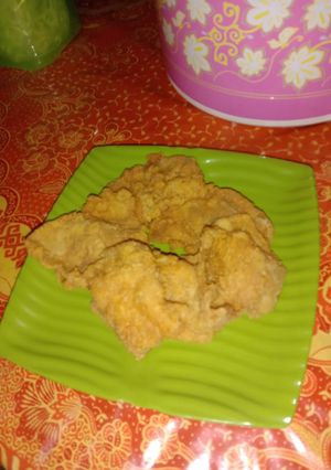 Foto resep Kulit ayam krispi